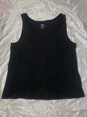 🔥 2/$12 silver one tank top